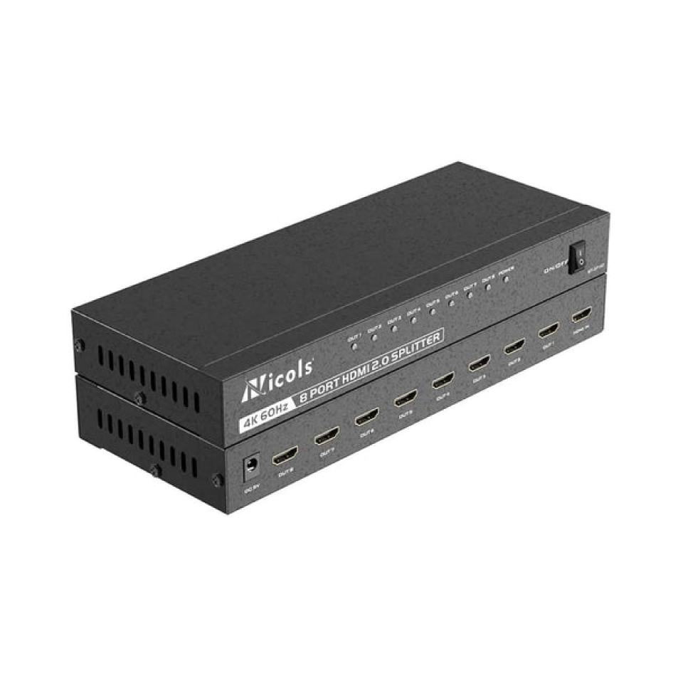 SPLITTER HDMI 1X8 4K 60Hz