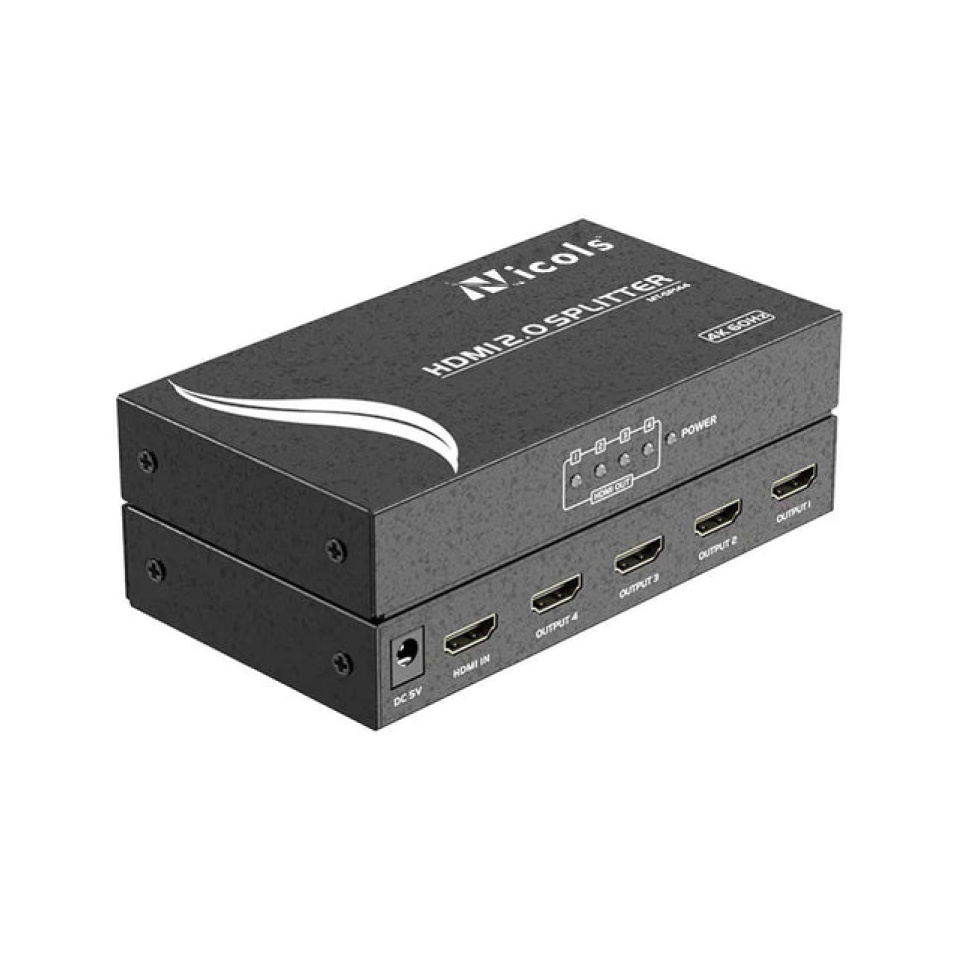 SPLITTER HDMI 4K 60Hz 1X4