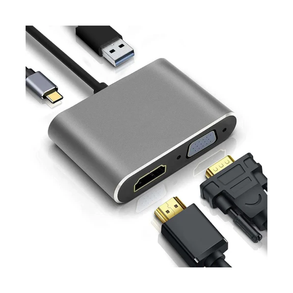 CONVERTIDOR 4 EN 1 TIPO C
