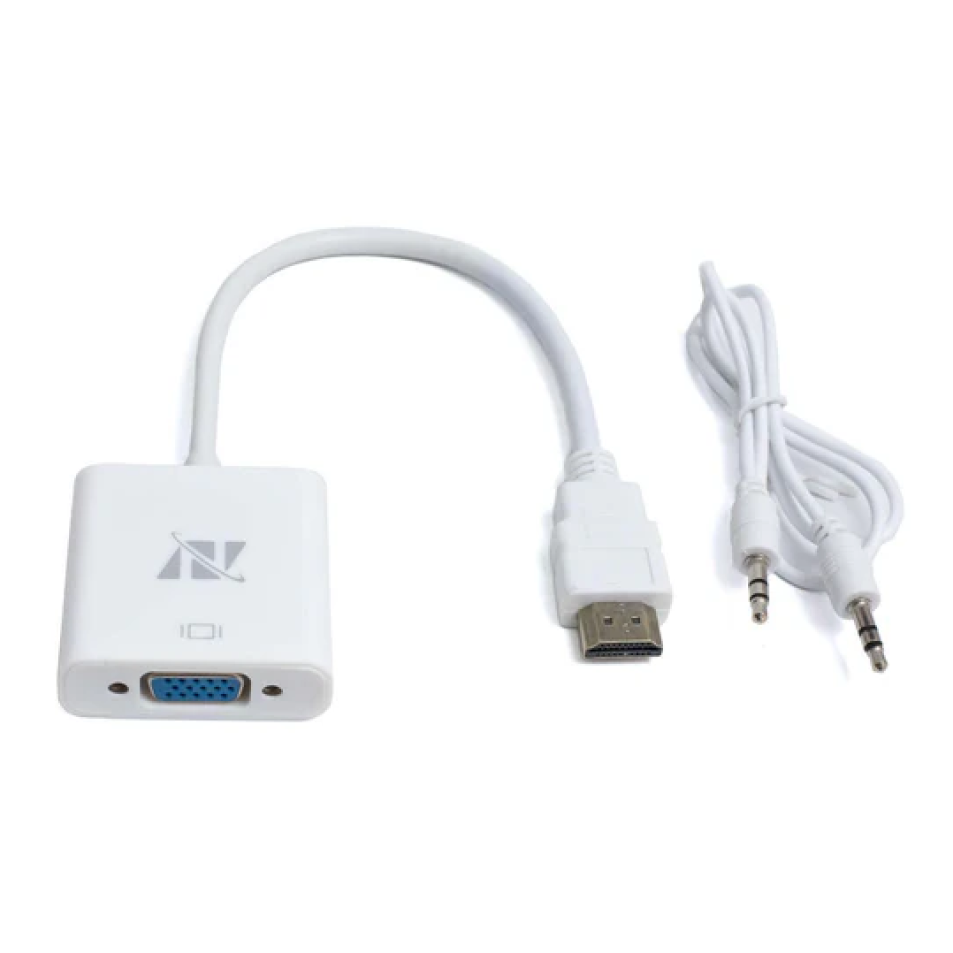 CONVERTIDOR HDMI A VGA CON AUDIO