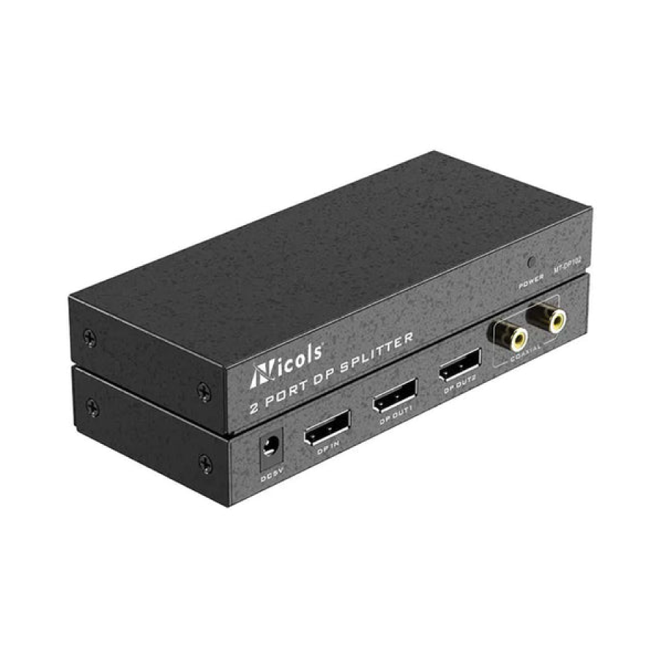 SPLITTER DP 4K 60Hz 1X2