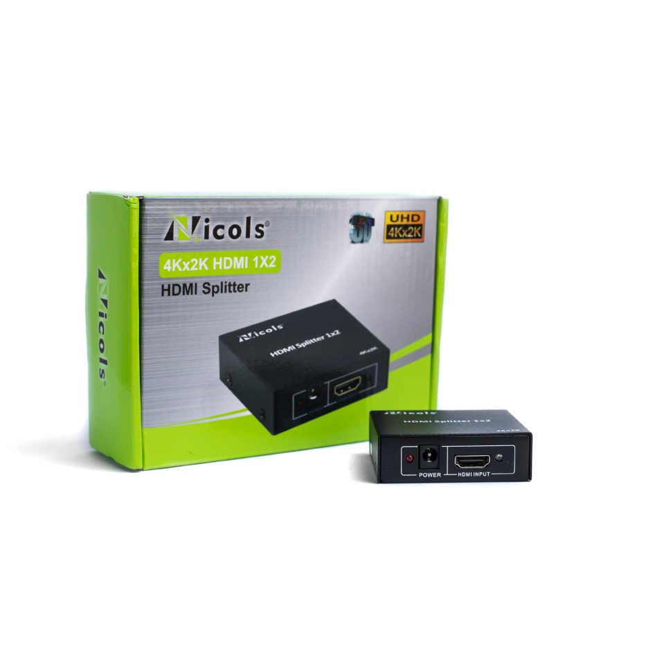 SPLITTER HDMI NICOLS 4K 1X2